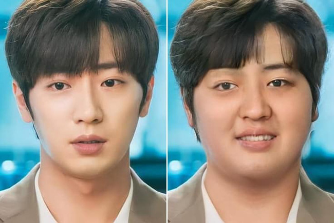 Phì cười trước loạt ảnh các mỹ nam Hàn trong phiên bản &quot;béo phì&quot;: Bạn có thể nhận ra đây chính là mỹ nam hoàn hảo Hyun Bin, Park Seo Joon? - Ảnh 9.