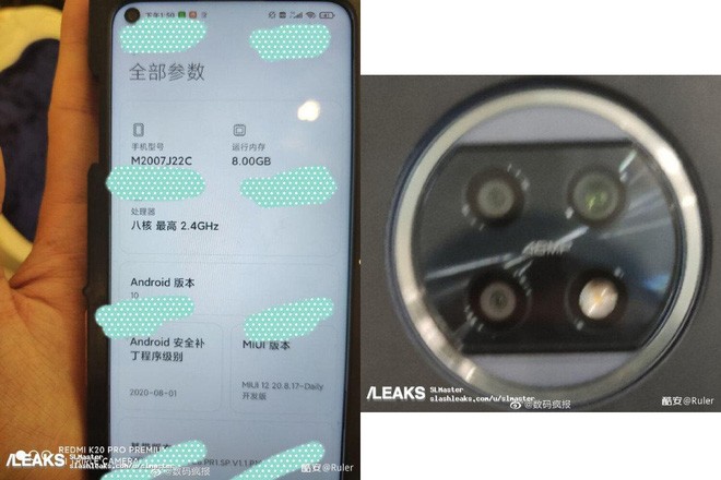 Redmi Note 10 lộ diện: Màn hình đục lỗ, cụm 3 camera hình tròn, cảm biến chính 48MP - Ảnh 2.