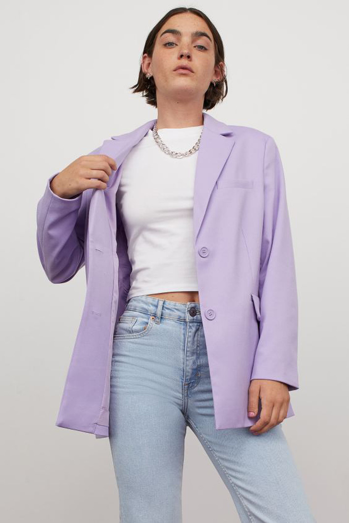 Mê hoặc loạt mỹ nhân Cbiz lúc này là blazer màu tím lilac, sắm theo là được khen ăn mặc có gu - Ảnh 8.