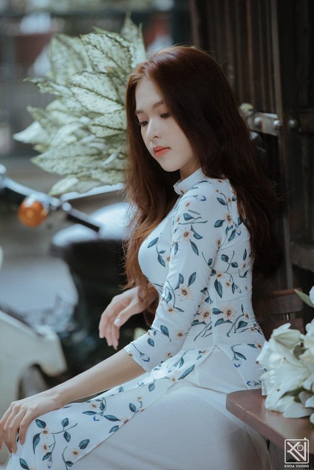 Nữ sinh Phú Yên đẹp như nàng thơ sau khi giảm tới 22kg - 7