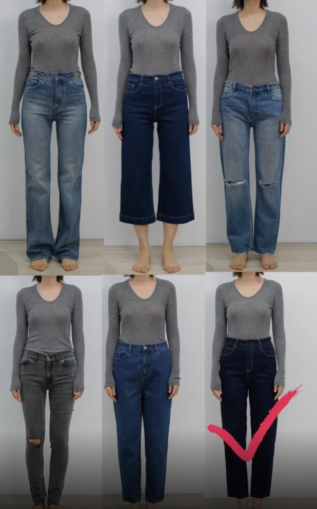 Thử tới 5 dáng quần jeans, cuối cùng cô nàng này đã tìm được cho mình 1 thiết kế ưng ý mà dáng người nào cũng mặc đẹp - Ảnh 5.