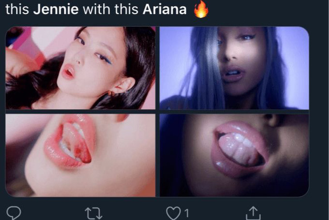 Jennie (BLACKPINK) bị tố đạo nhái phong cách của Ariana Grande, netizen Hàn chỉ trích nặng nề - Ảnh 8.