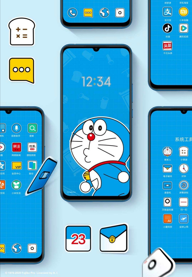 Xiaomi ra mắt smartphone kỷ niệm 50 năm Doraemon - Ảnh 3.