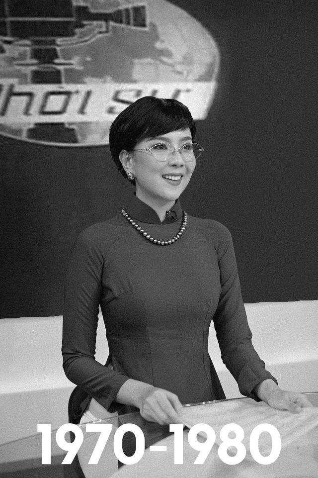 Mai Ngọc tái hiện hình ảnh những nữ MC Thời của đài VTV suốt 50 năm: Ngay cả nữ MC đầu tiên, nay đã 72 tuổi cũng được tái xuất trên sóng truyền hình - Ảnh 2.