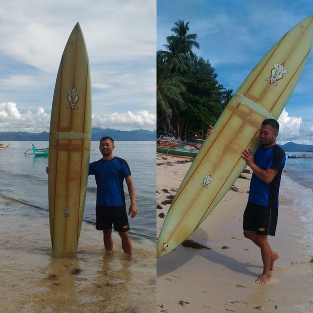 Làm mất ván lướt sóng ở Hawaii, bất ngờ tìm thấy ở... Philippines 2 năm sau - 2