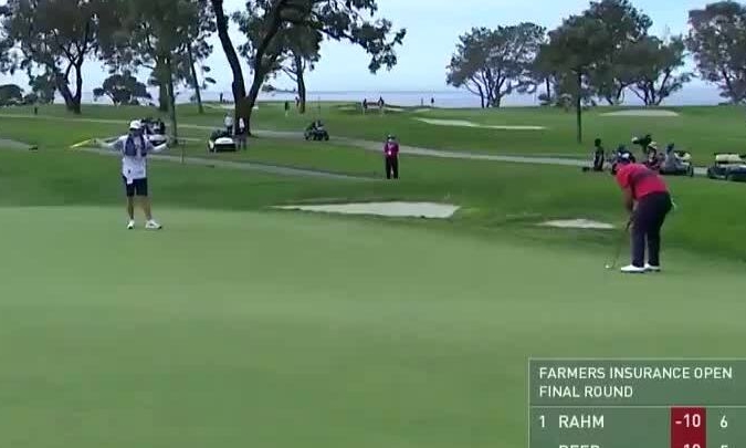 Patrick Reed eagle ở hố 6